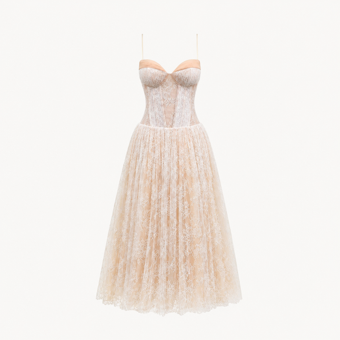 Women's Sexy Ruffle Maxi Dress Square Neck High Slit