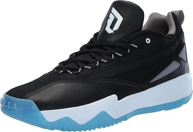 Adidas Dame Basketball Sneakers Black White Grey Men's 4 Women's 5