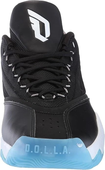 Adidas Dame Basketball Sneakers Black White Grey Men's 4 Women's 5