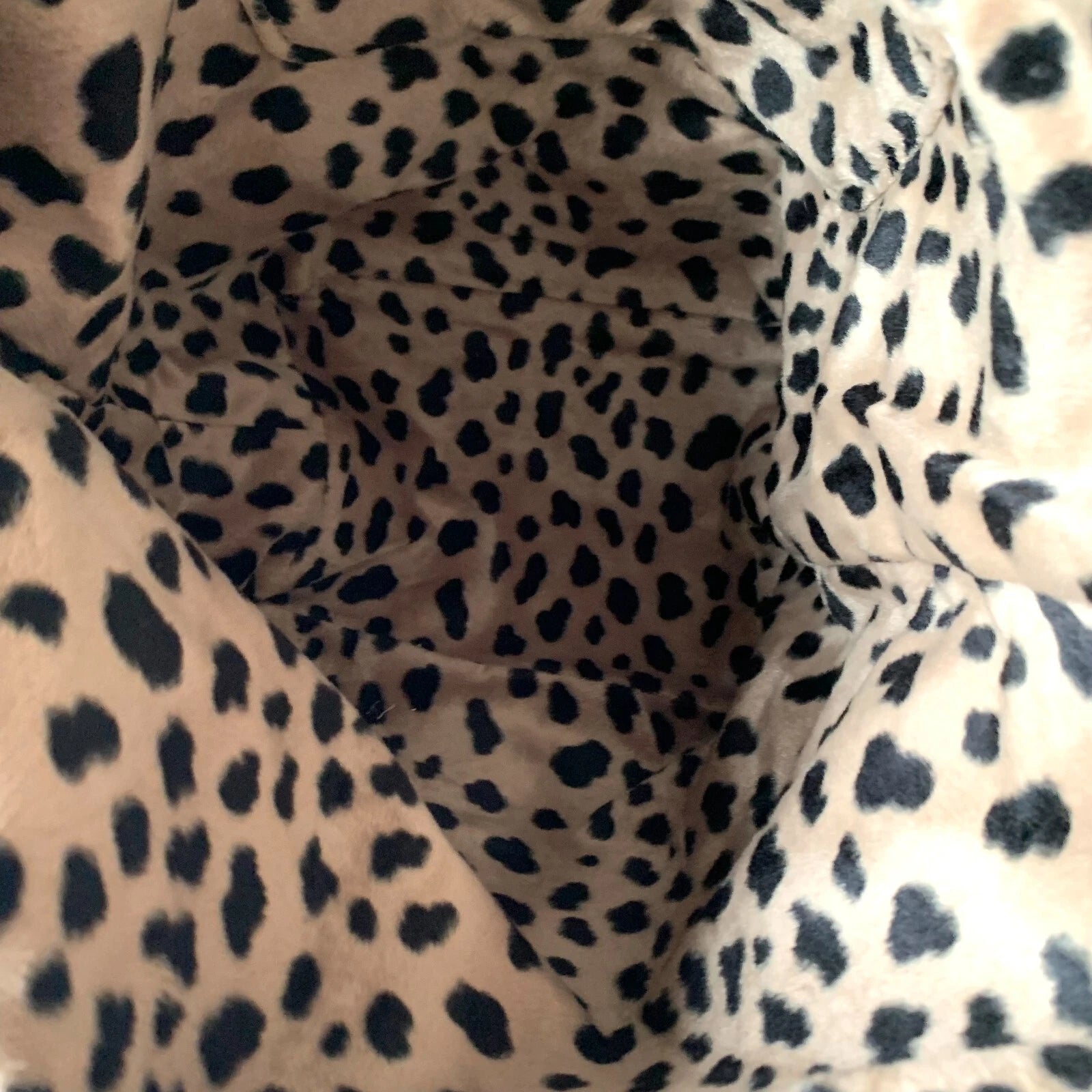 Alexia Hollinger Paris Designer Tote Handbag – Leopard Print Interior, Magnetic Closure