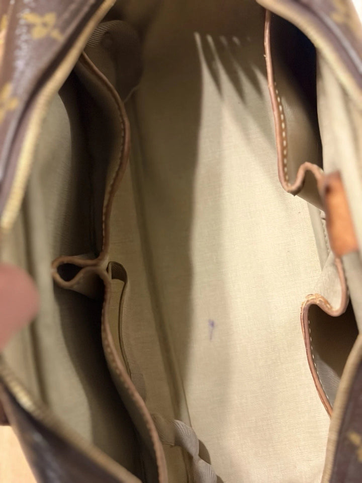 Authentic Vintage Louis Vuitton Deauville Monogram Handbag – Brown Canvas & Leather