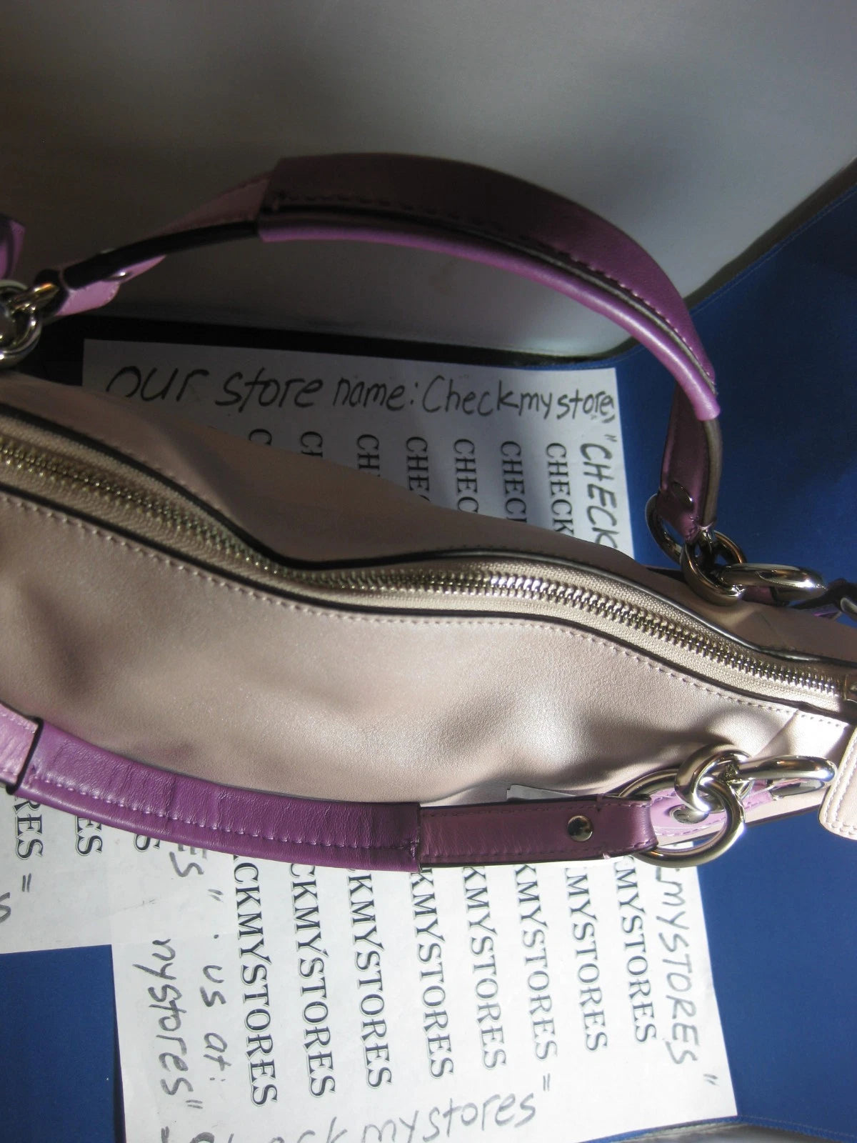 Coach Kristin Spectator Leather Handbag F22510 SVEB6 – Authentic Designer Purse, NWT