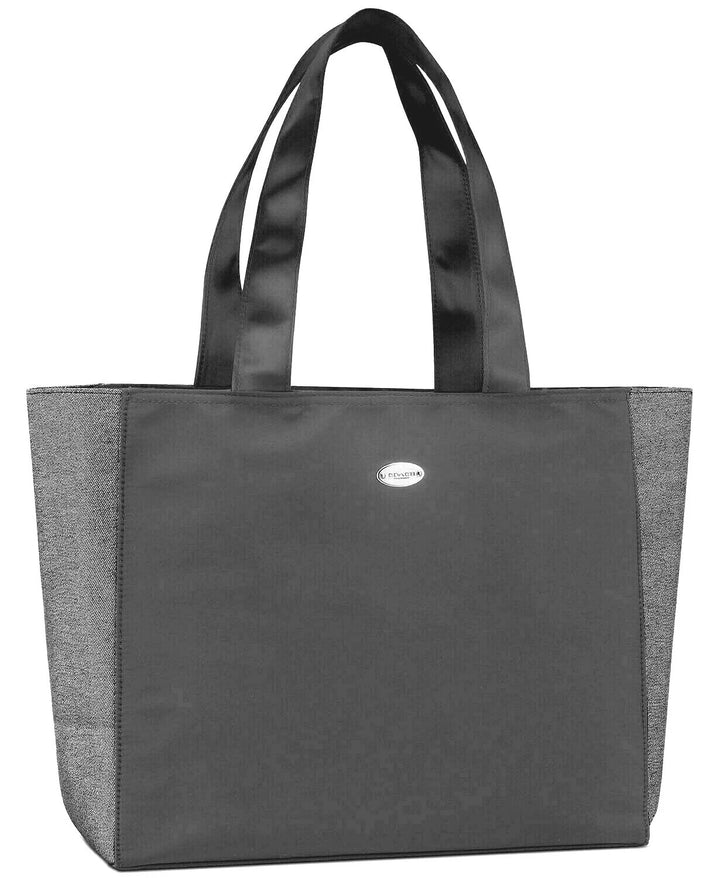 Coach Tote Bag Gray with Shimmering Side Panels – Women's Shopping & Travel Handbag, NWT