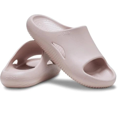 Crocs Mellow Recovery Slide Unisex Pink Clay – Comfort Slip-On Sandals, Size 11