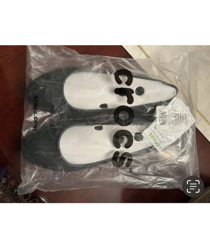 Crocs Women's Slip-On Shoes Black – Casual Clogs, Size 9 US