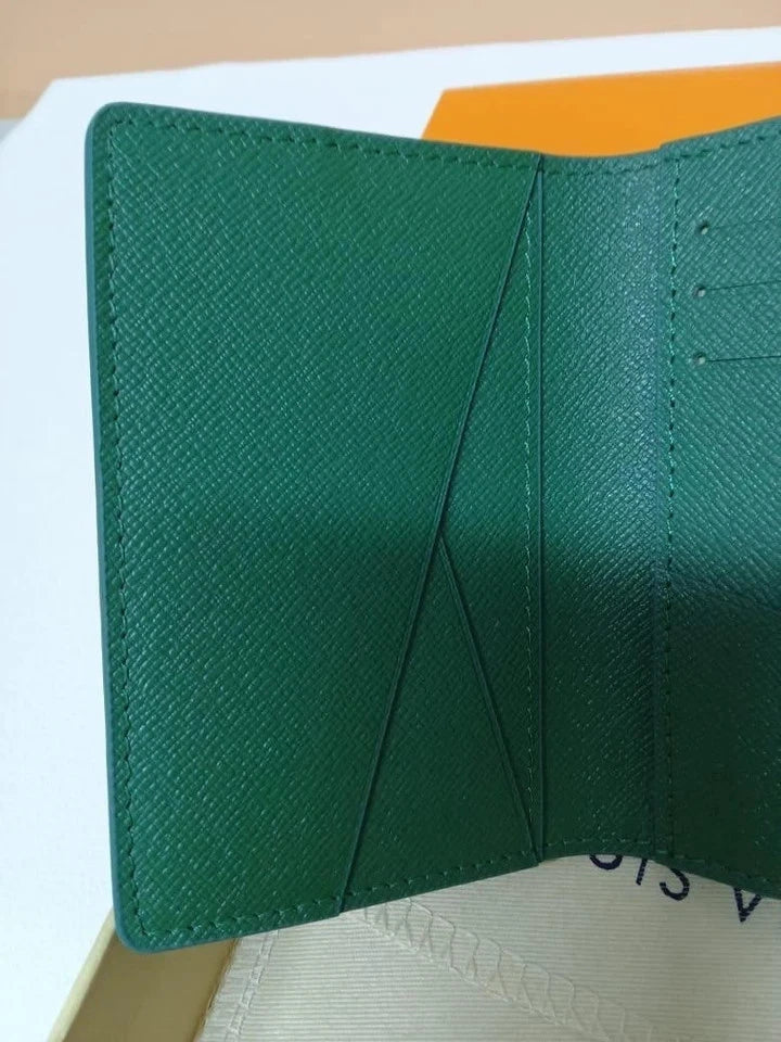 Louis Vuitton LV Golf Monogram Pocket Organizer Wallet – Green, Pre-Owned