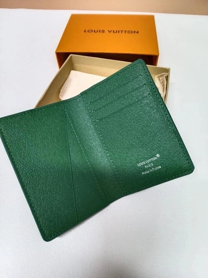 Louis Vuitton LV Golf Monogram Pocket Organizer Wallet – Green, Pre-Owned