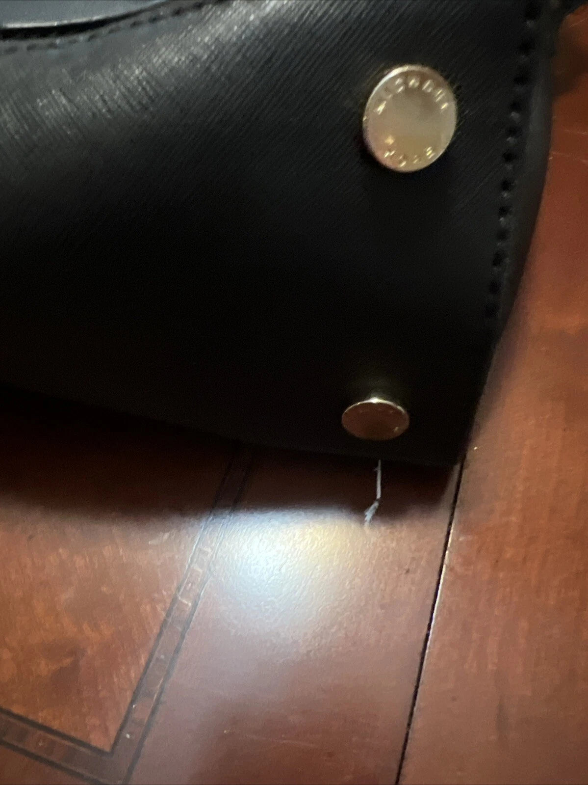 Michael Kors Hamilton Large Black Leather Satchel Handbag – Women's Shoulder Purse