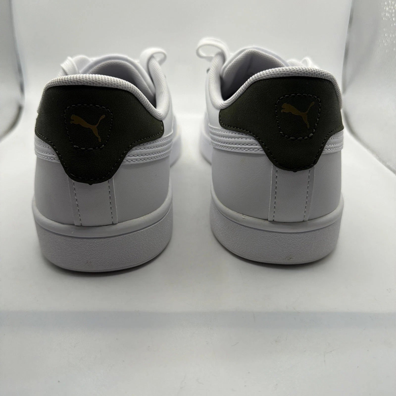 PUMA Ace Court Men's Sneakers White Green SoftFoam+ Size 11