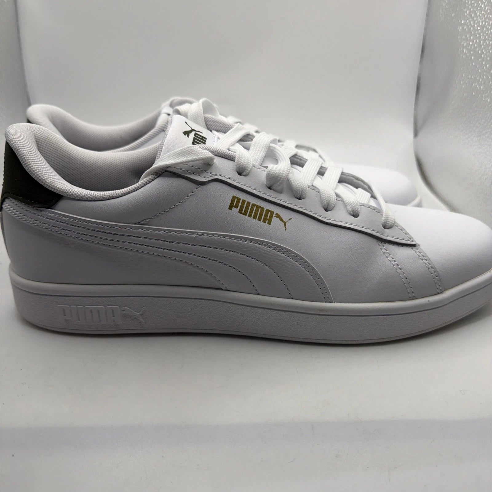 PUMA Ace Court Men's Sneakers White Green SoftFoam+ Size 11