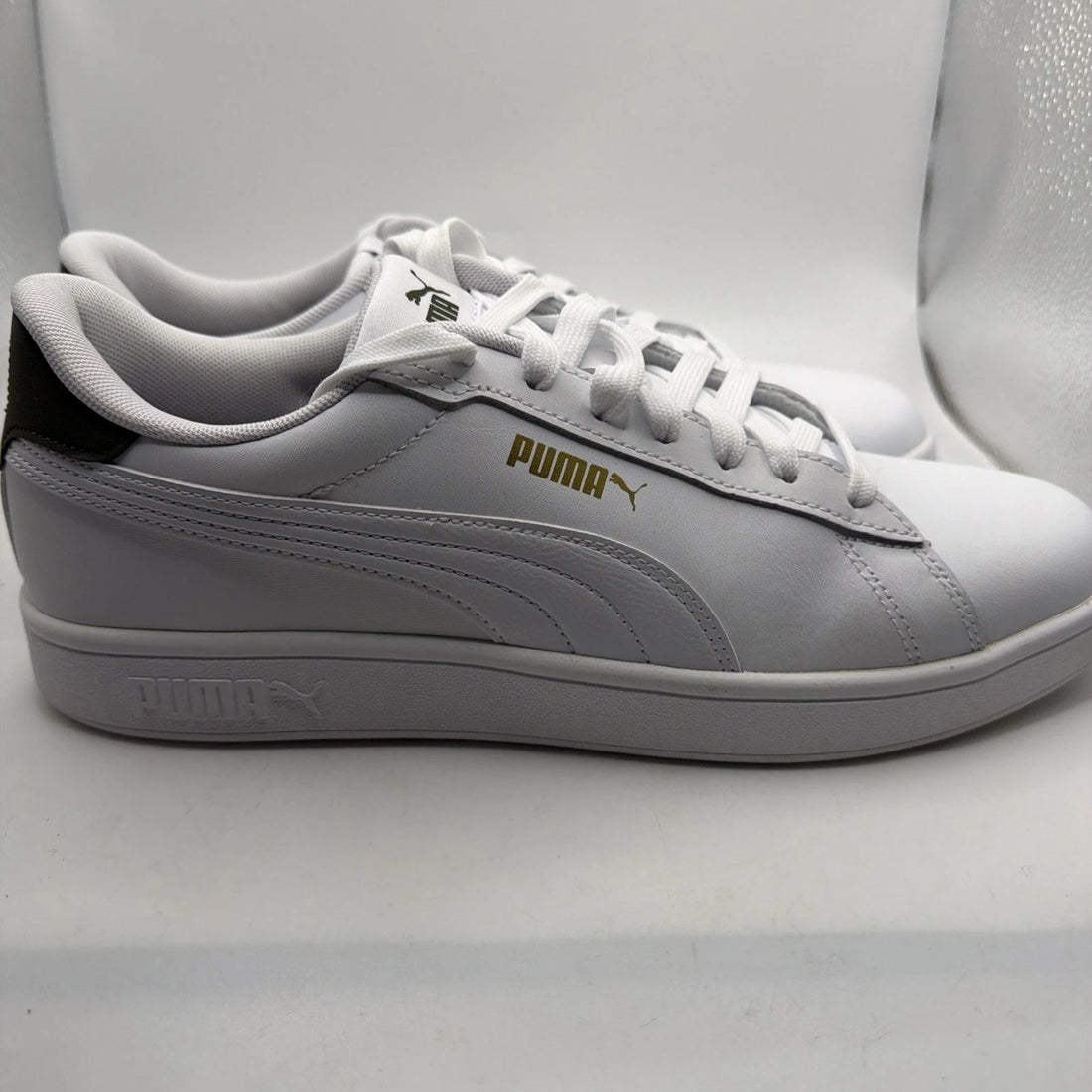 PUMA Ace Court Men's Sneakers White Green SoftFoam+ Size 11