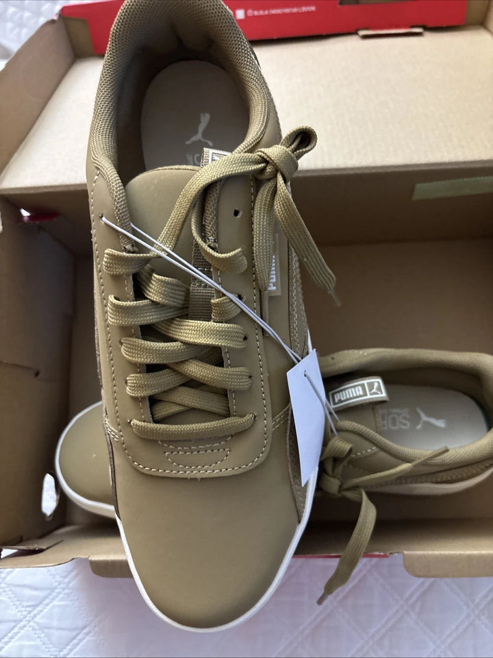 PUMA Men's Skate Sneakers Brown – SoftFoam Casual Shoes, Size 9.5 US, New in Box