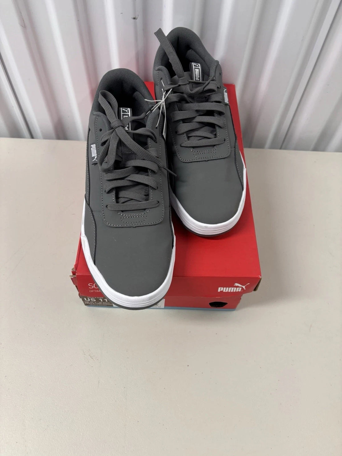 PUMA Men's Skate Sneakers Gray – SoftFoam Casual Shoes, Size 11 US, New in Box