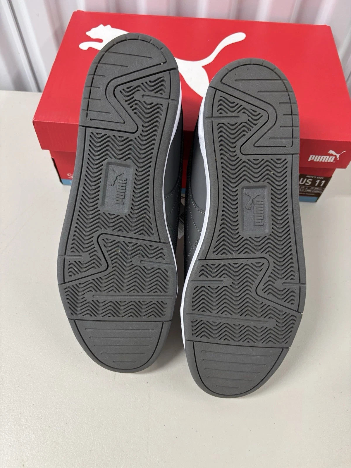 PUMA Men's Skate Sneakers Gray – SoftFoam Casual Shoes, Size 11 US, New in Box