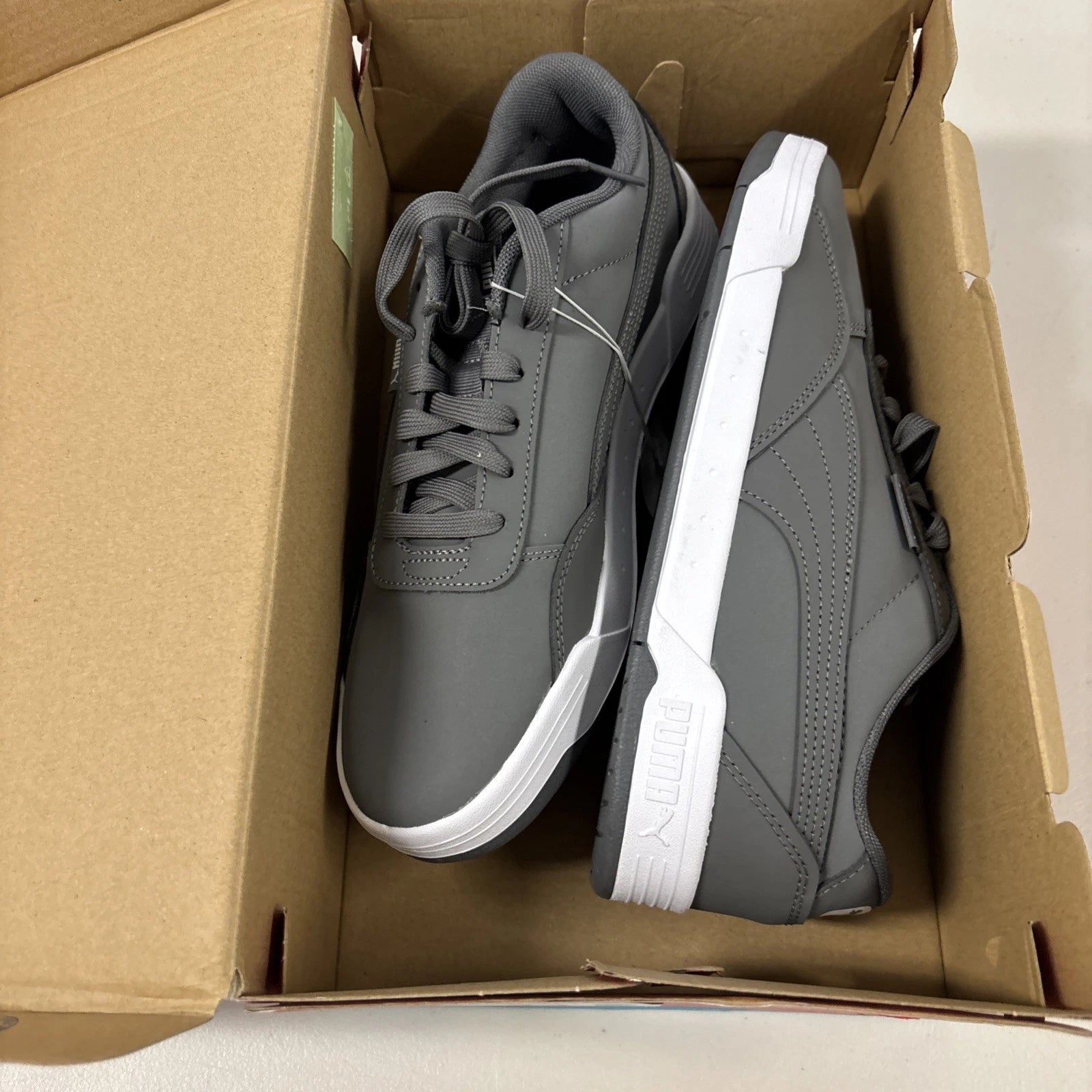 PUMA Men's Skate Sneakers Gray – SoftFoam Casual Shoes, Size 9 US, New in Box