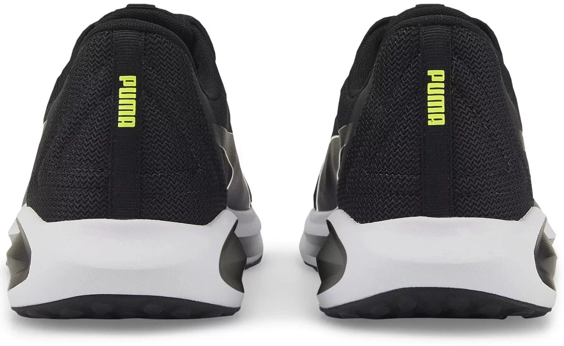 PUMA Twitch Runner Men's Running Shoes Black White – 376289-01 Sneakers