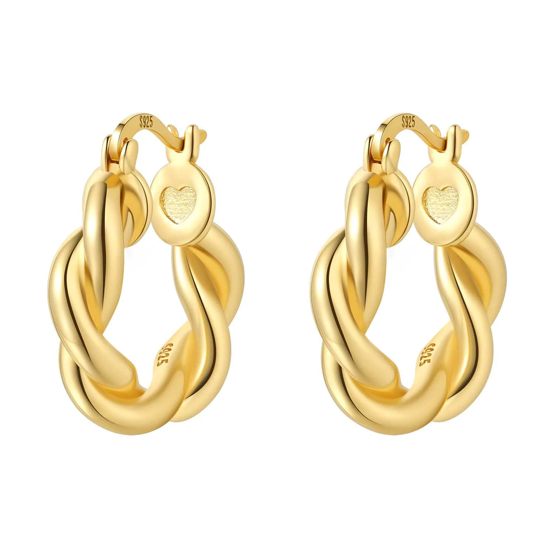 925 Sterling Silver Exquisite Multi-layer Ear Ring Jewelry Versatile Hoop Earrings For Women Jewelry Fine Birthday Party Gift