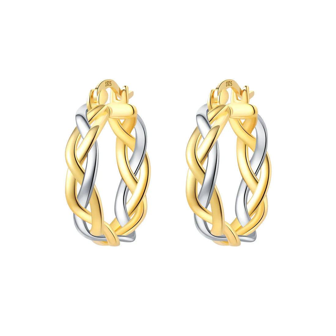 925 Sterling Silver Exquisite Multi-layer Ear Ring Jewelry Versatile Hoop Earrings For Women Jewelry Fine Birthday Party Gift