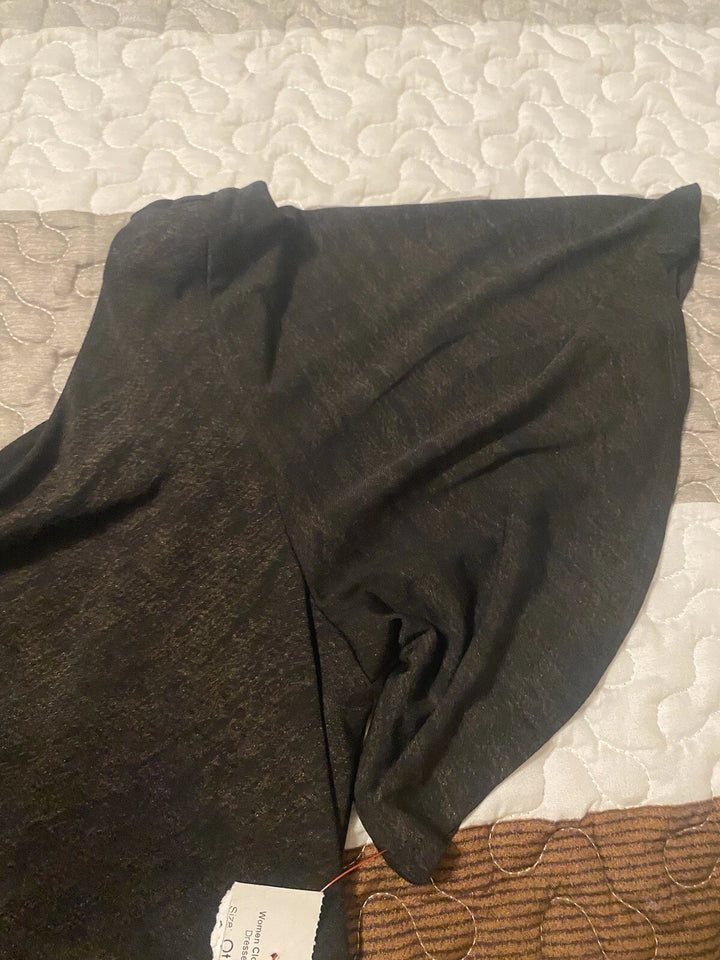 Women's Charlotte Russe Black One Shoulder Dress Size M