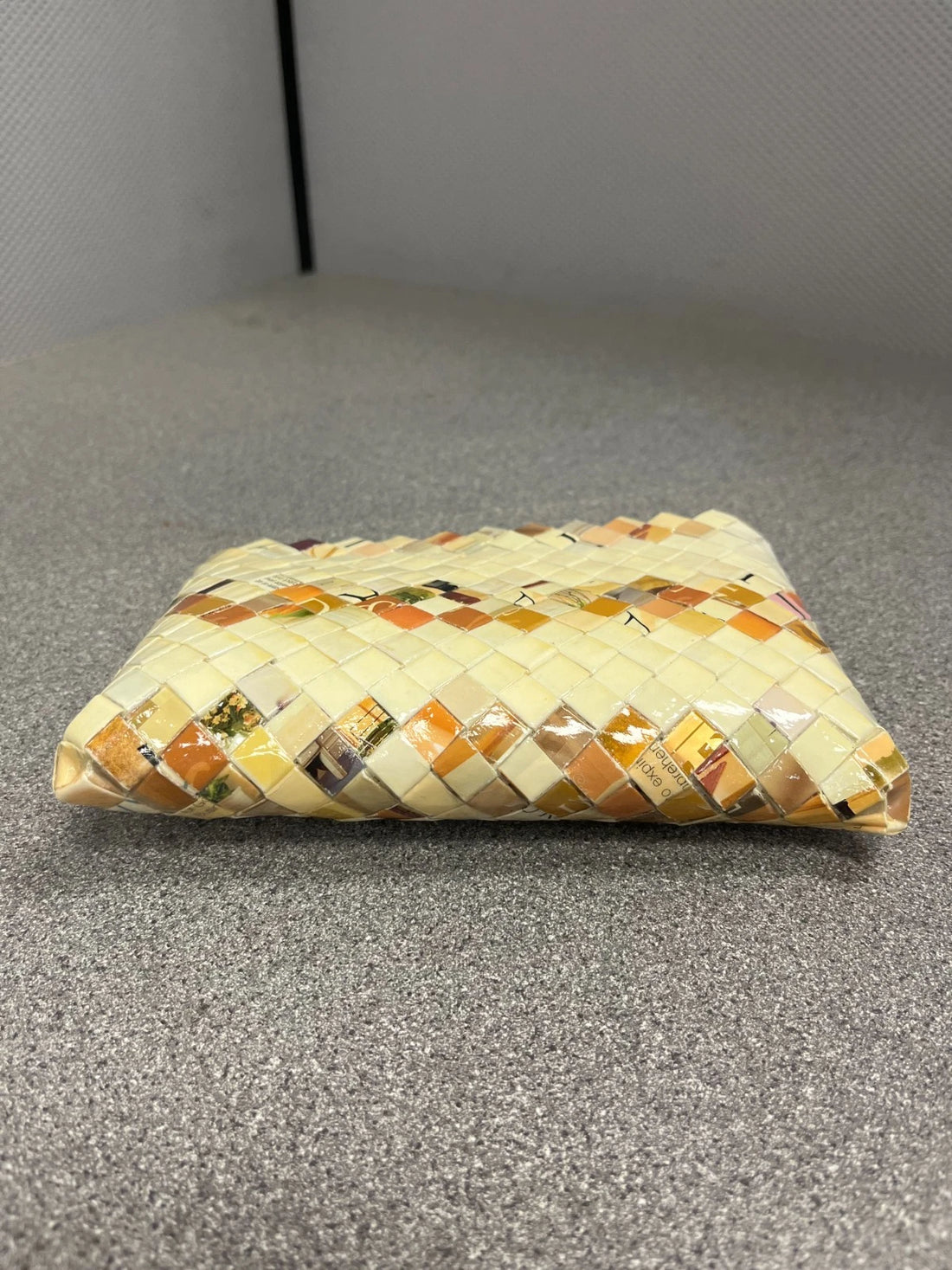 Women's Recycled Materials Clutch Handbag – Artistic Designer Purse