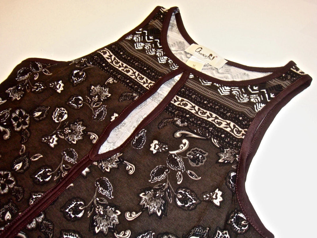 Women's Sleeveless Keyhole Ruffle Hem Sheath Dress