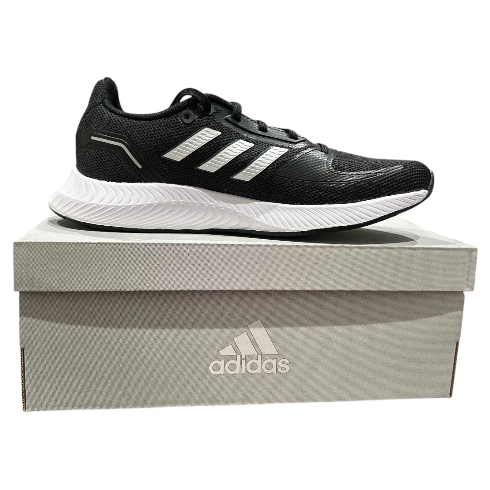 adidas Runfalcon 2.0 Men's Running Shoes Black White – Sneakers, Size 6