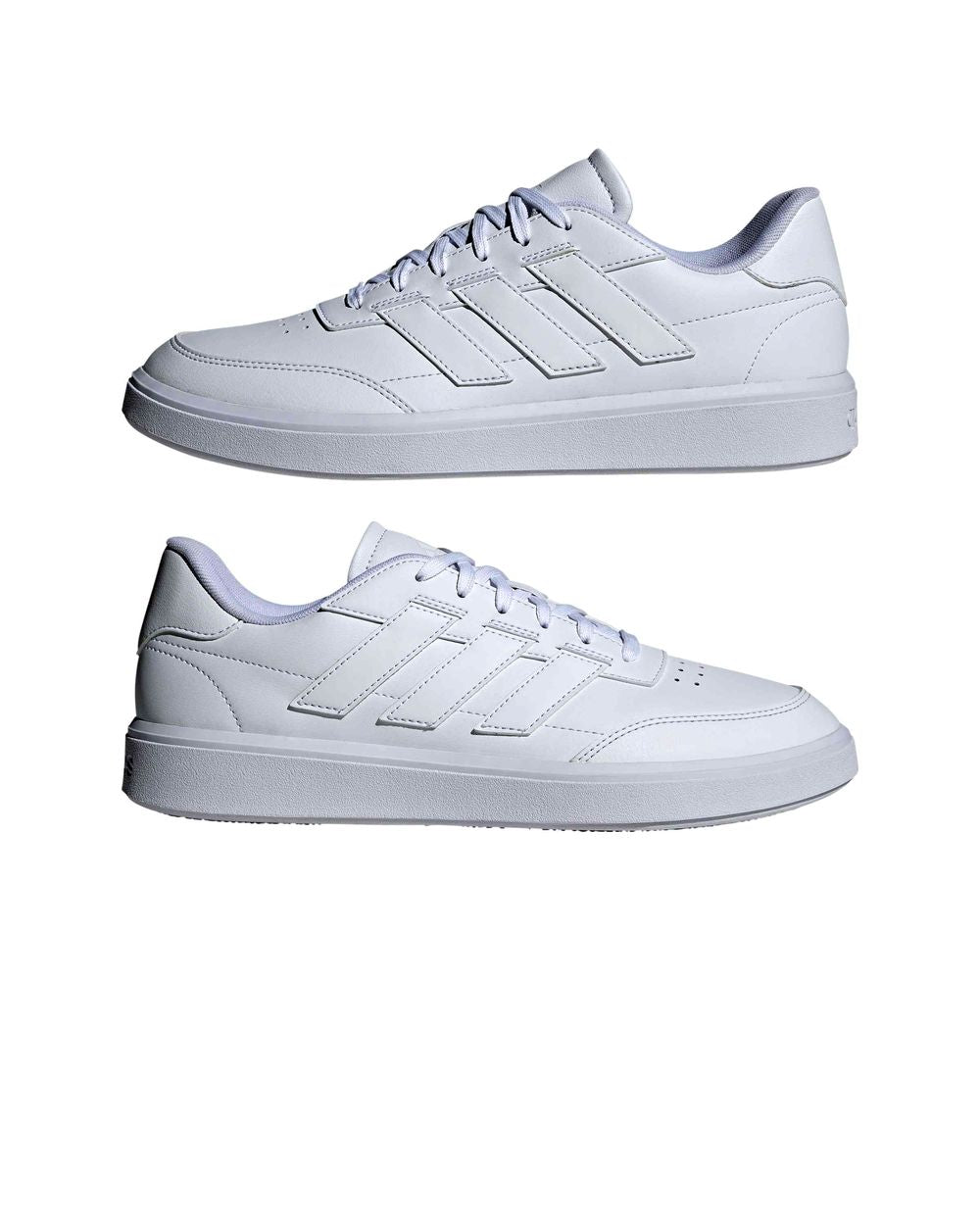 Adidas Courtblock Total White Lifestyle Men's Sneakers Sports Shoes - image 18