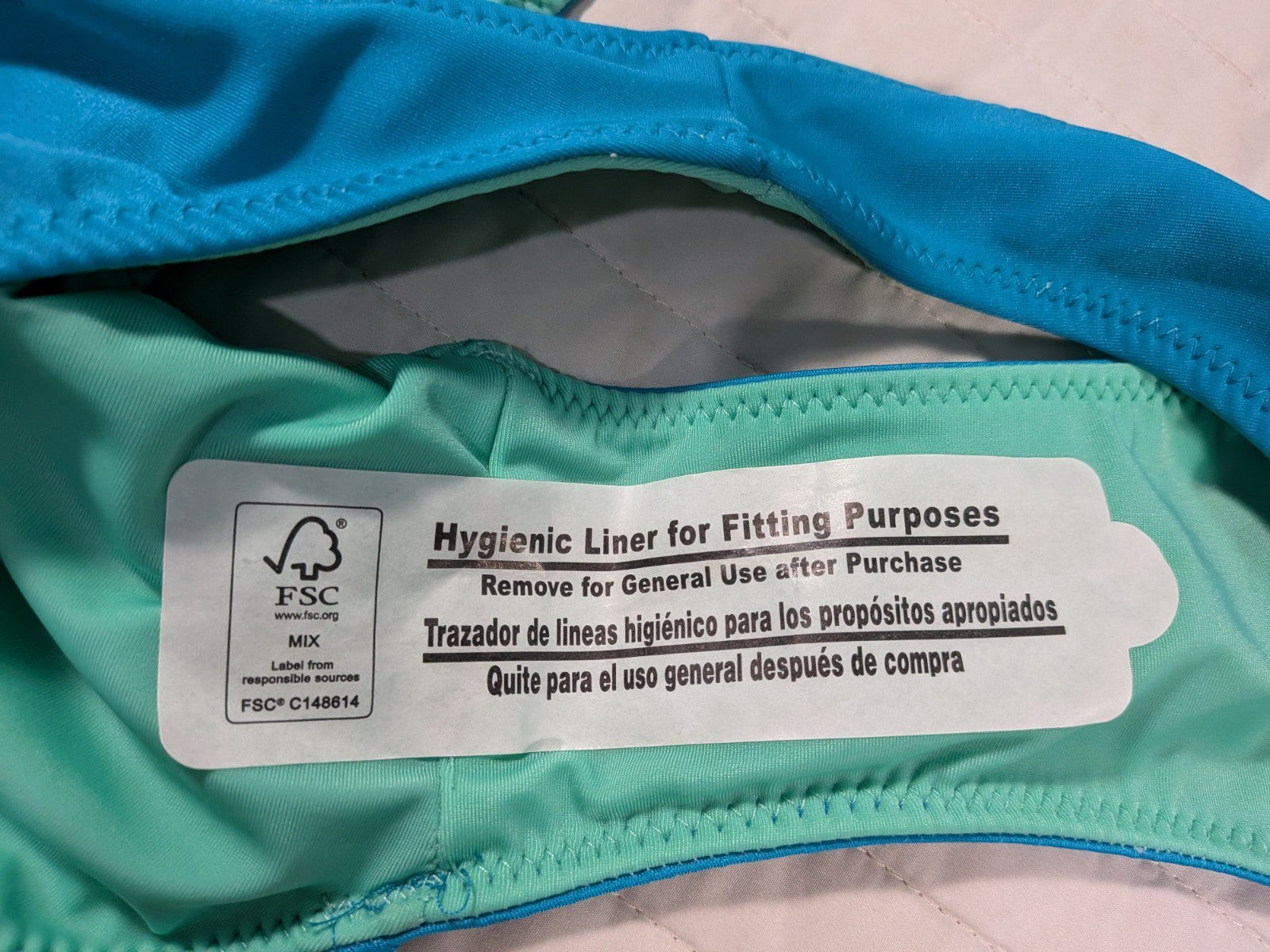 No Boundaries Medium (7-9) Bikini Swim Bottom Hygienic Liner