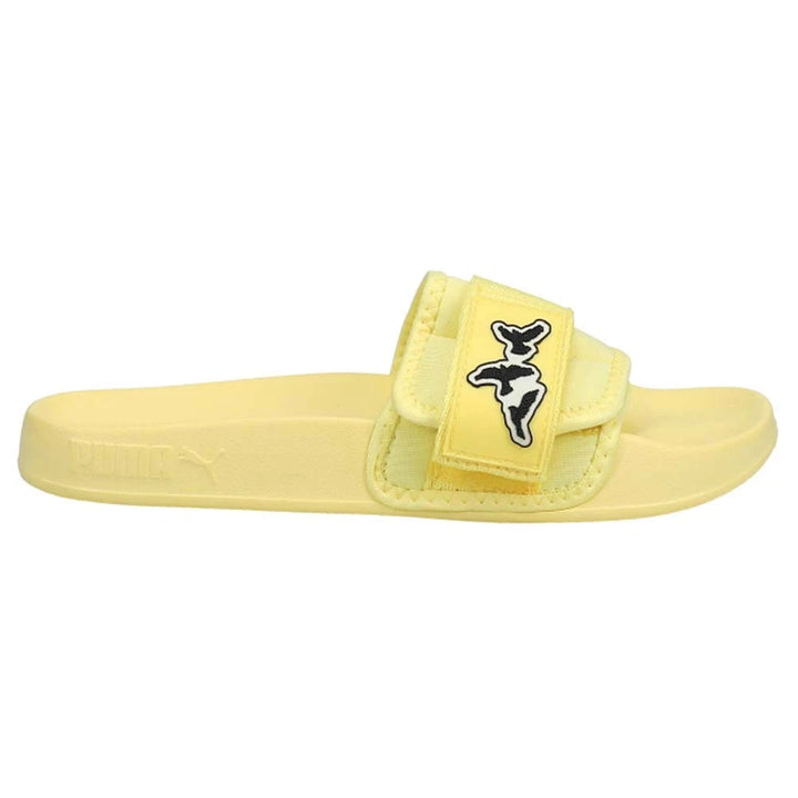 PUMA X Neymar Jr Leadcat 2.0 Slide Mens Yellow Casual Sandals 38586301 - image 1