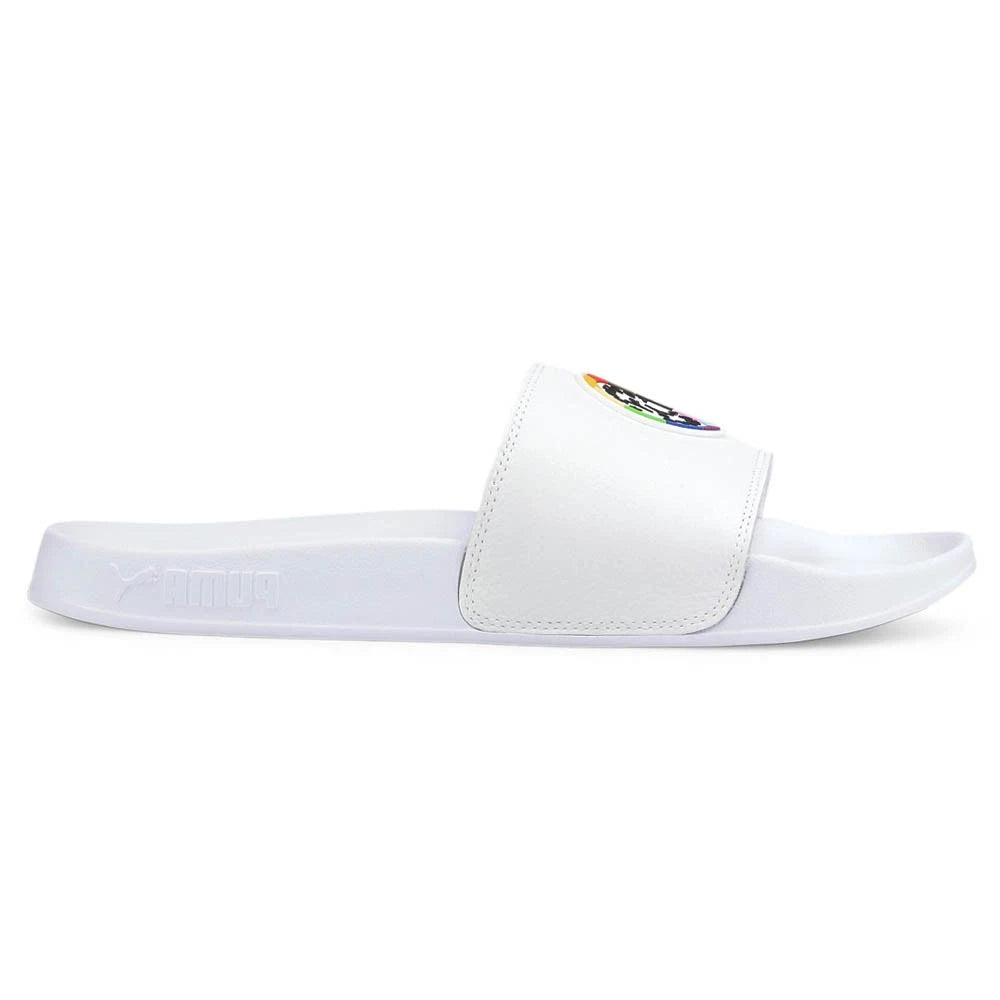 PUMA Pride Leadcat 2.0 Slide Mens White Casual Sandals 38807701 - image 1