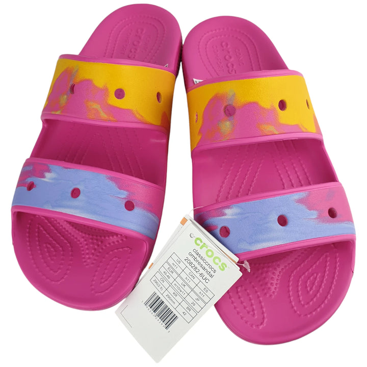 CROCS Womens Mens Classic Ombre Sandals Size USA M 11/W 13 Juice Pink NEW In Bag - image 1