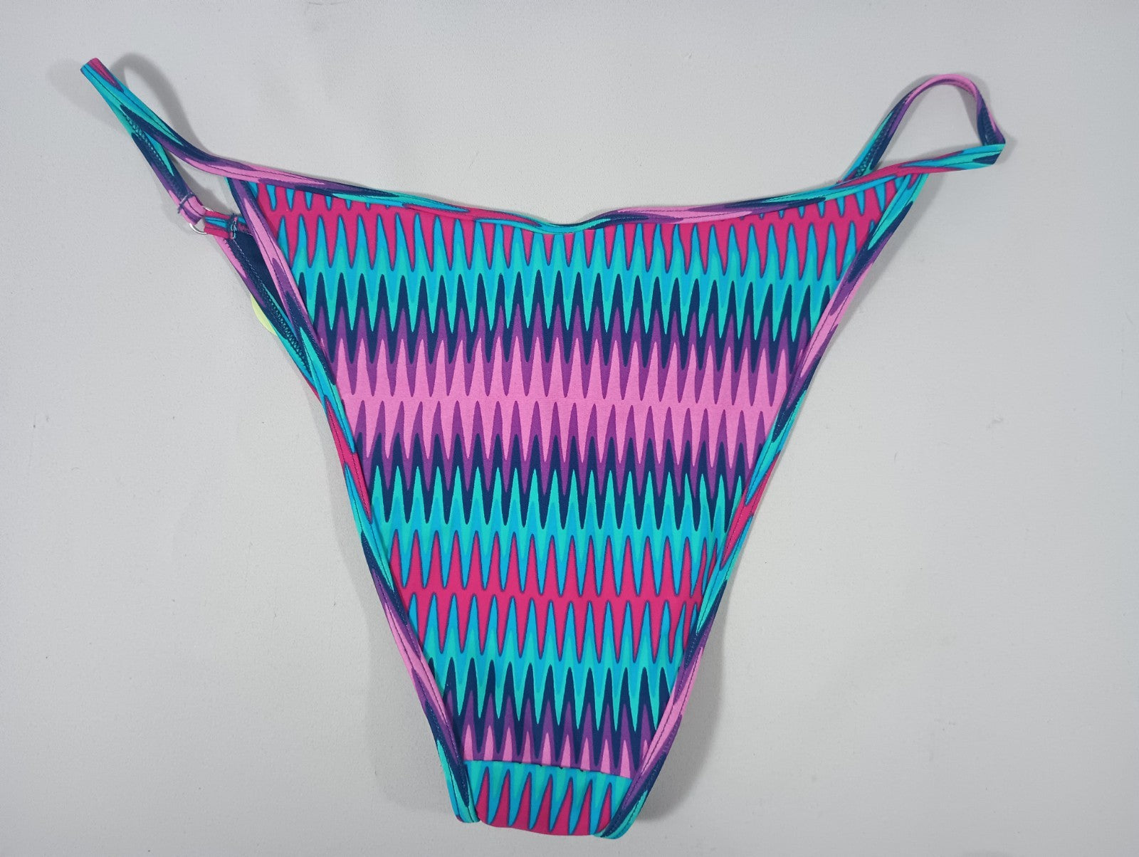 Forever 21 Large Swim Bikini Bottoms Psychedelic Hygienic Liner Fast Ship