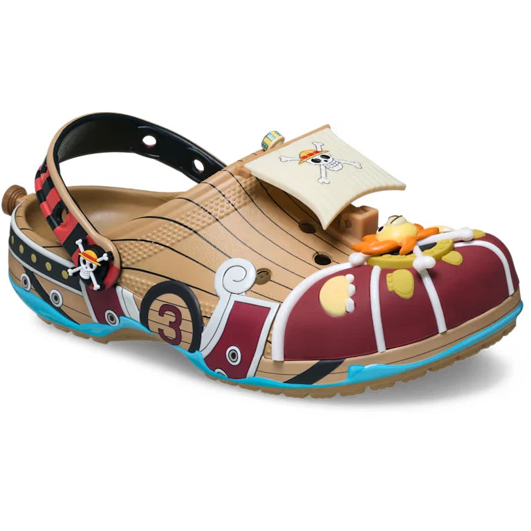 crocs ONE PIECE Thousand Sunny Classic Clogs Multi 212126 Unisex Japan New - image 5