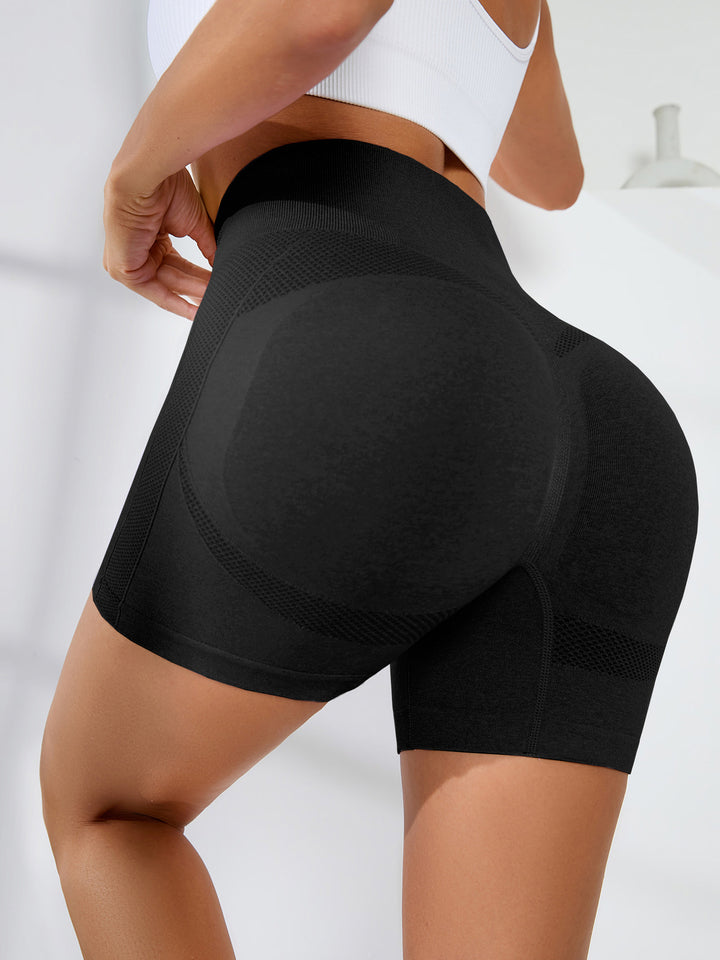 Women High Waist Sports Yoga Workout Gym Scrunch Butt Lifting Booty Shorts Pants