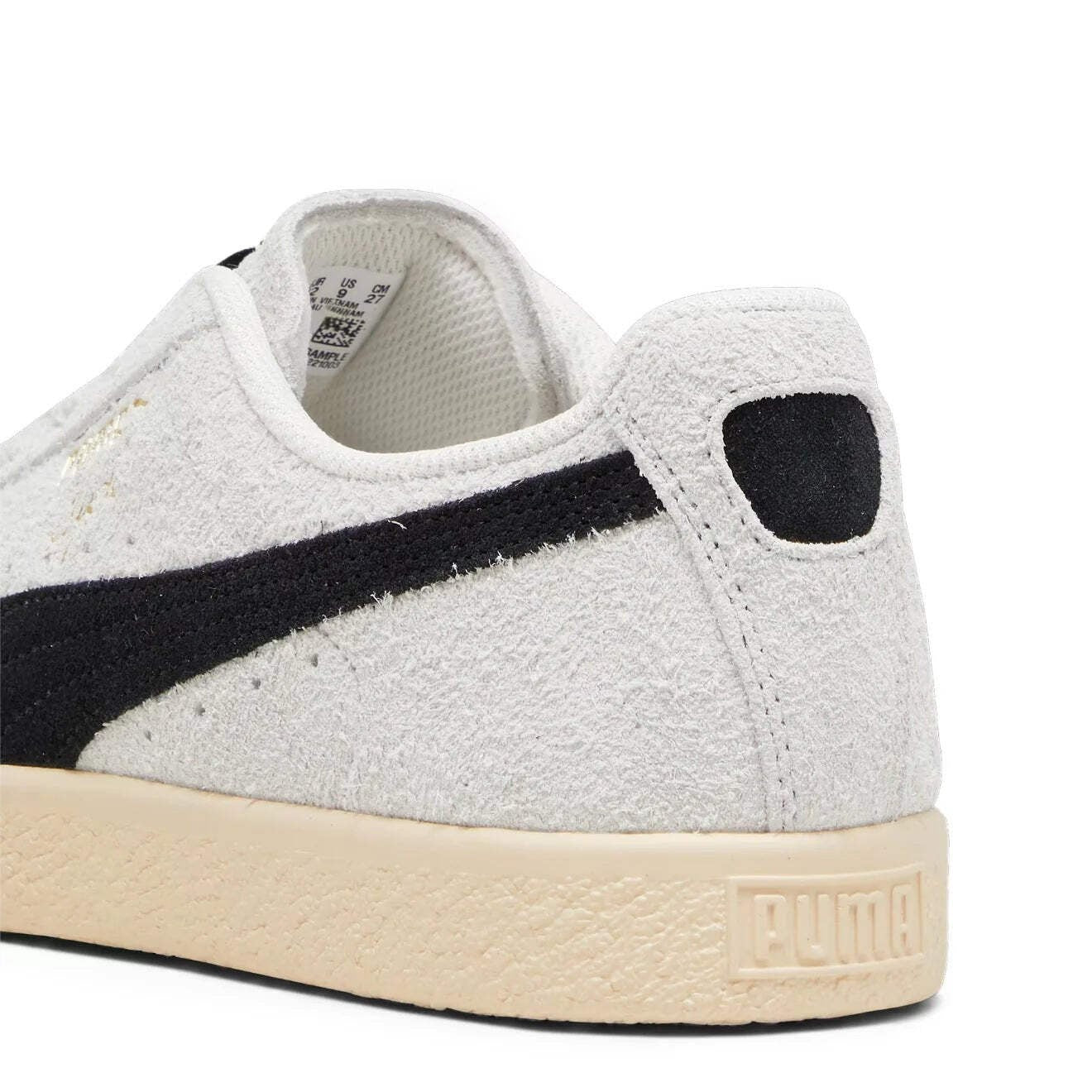Puma Womens Clyde Teasel Sedate Gray / Cashew - Image 2