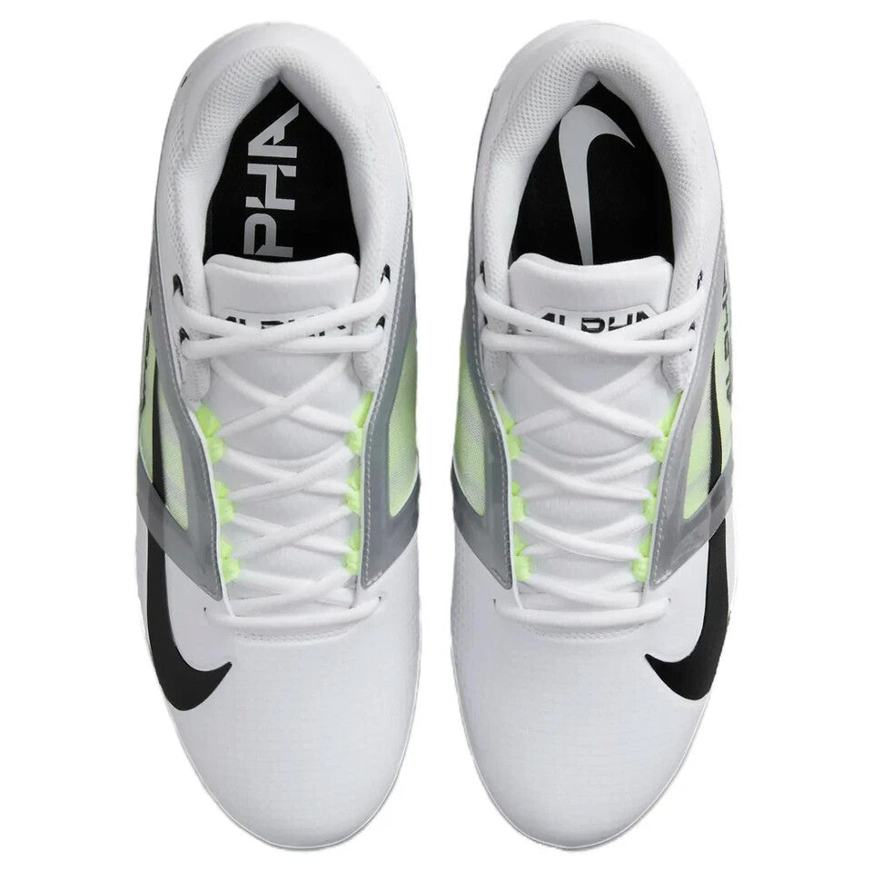 Nike Alpha Menace 4 Pro Men's Football Cleats White/Photon Dust FD7037-100 9-11 - Image 4