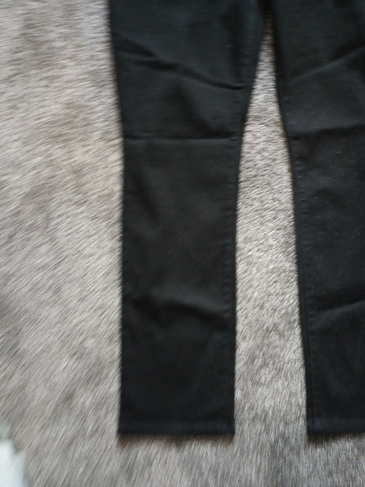 Women's Lee Regular Straight Leg Mid Rise Black Jeans