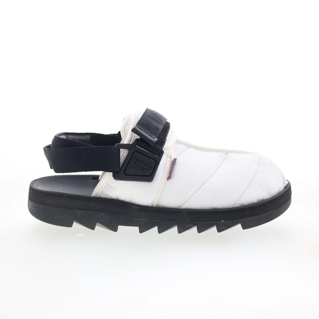 Reebok Beatnik GW8328 Mens Gray Canvas Slip On Slides Sandals Shoes - image 1