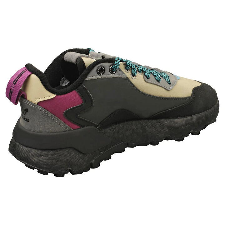 adidas Nite Jogger Winterized Mens Fashion Sneakers in Black Grey - image 2