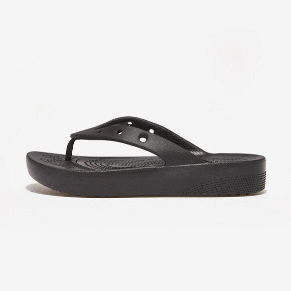 CROCS Classic Platform Womens Flip Flop Black - image 2