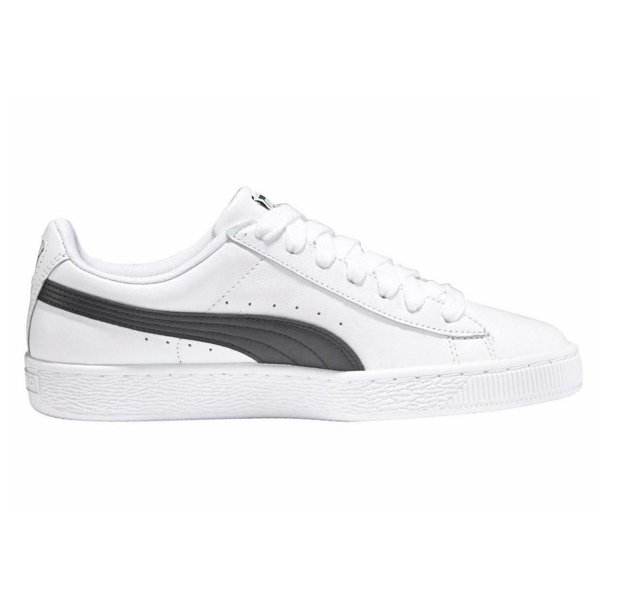 Mens PUMA BASKET CLASSIC LFS White Trainers 354367 22 - Image 1