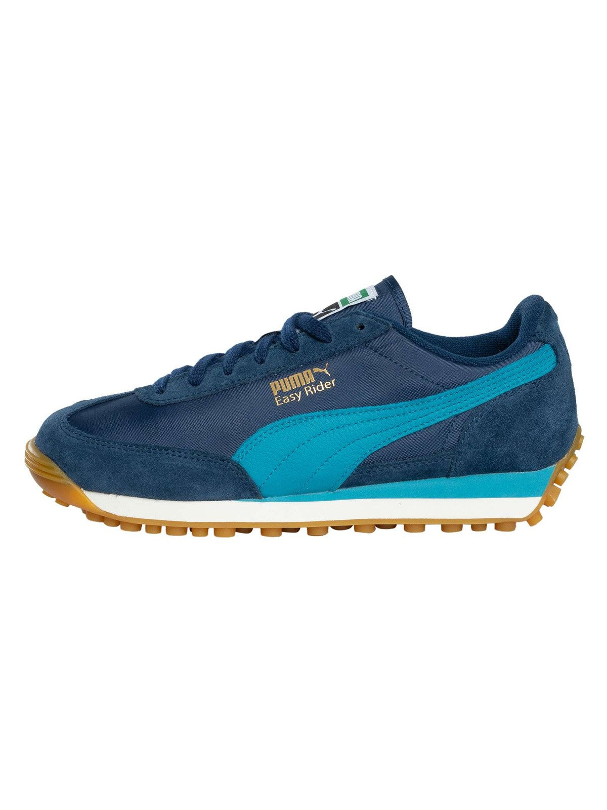 Puma Men's Easy Rider Vintage Trainers, Blue - Image 2