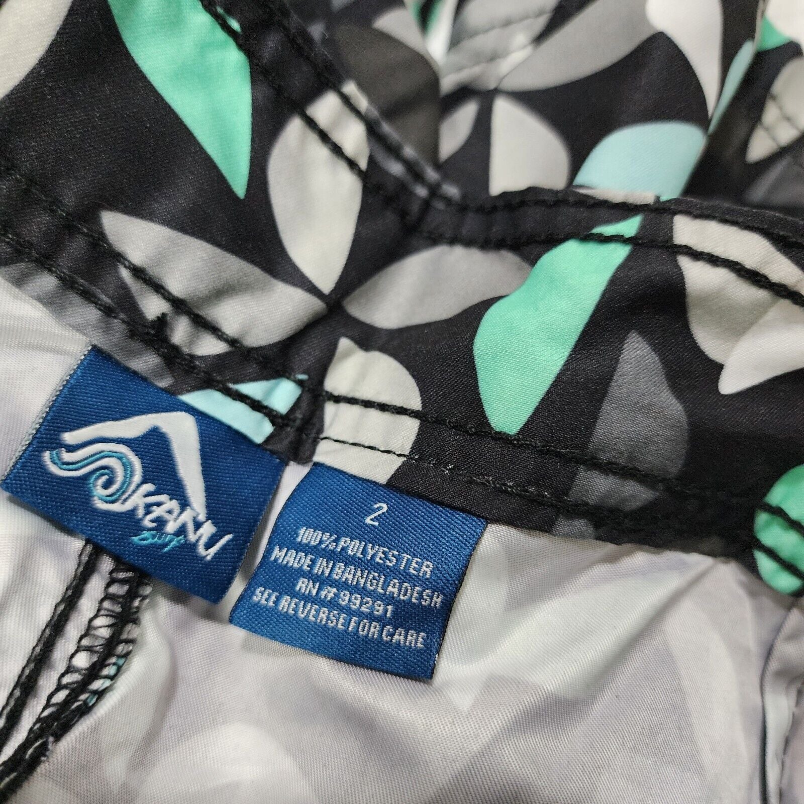 Kanu Surf Women's Oceanside UPF 50+ Active Swim Board Short, Audrey Black