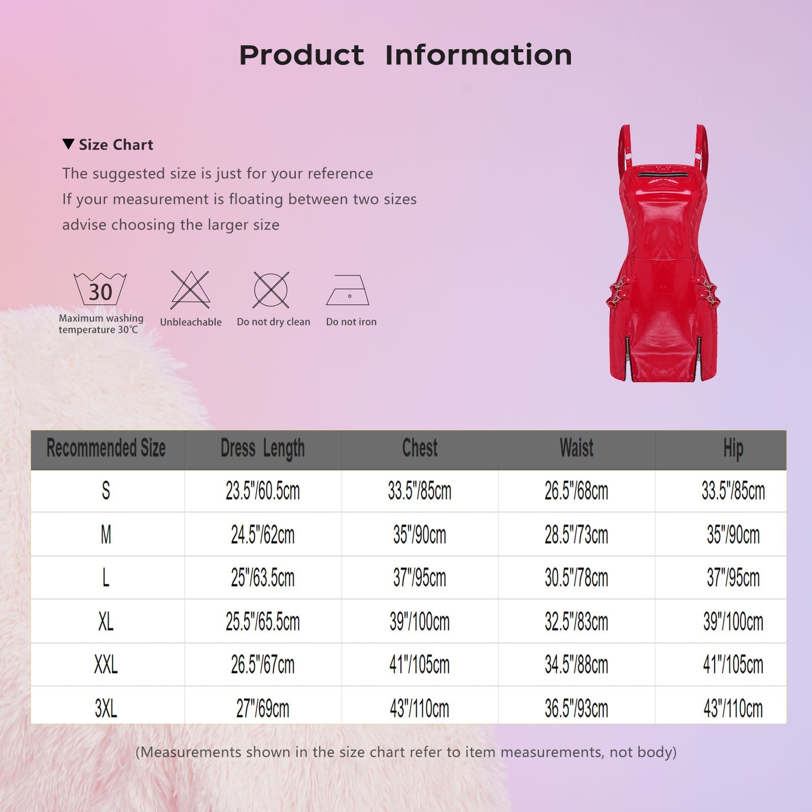 Women Zipper Corset Dress Slim Short Mini Dresses Sleeveless Vinyl Stretchy
