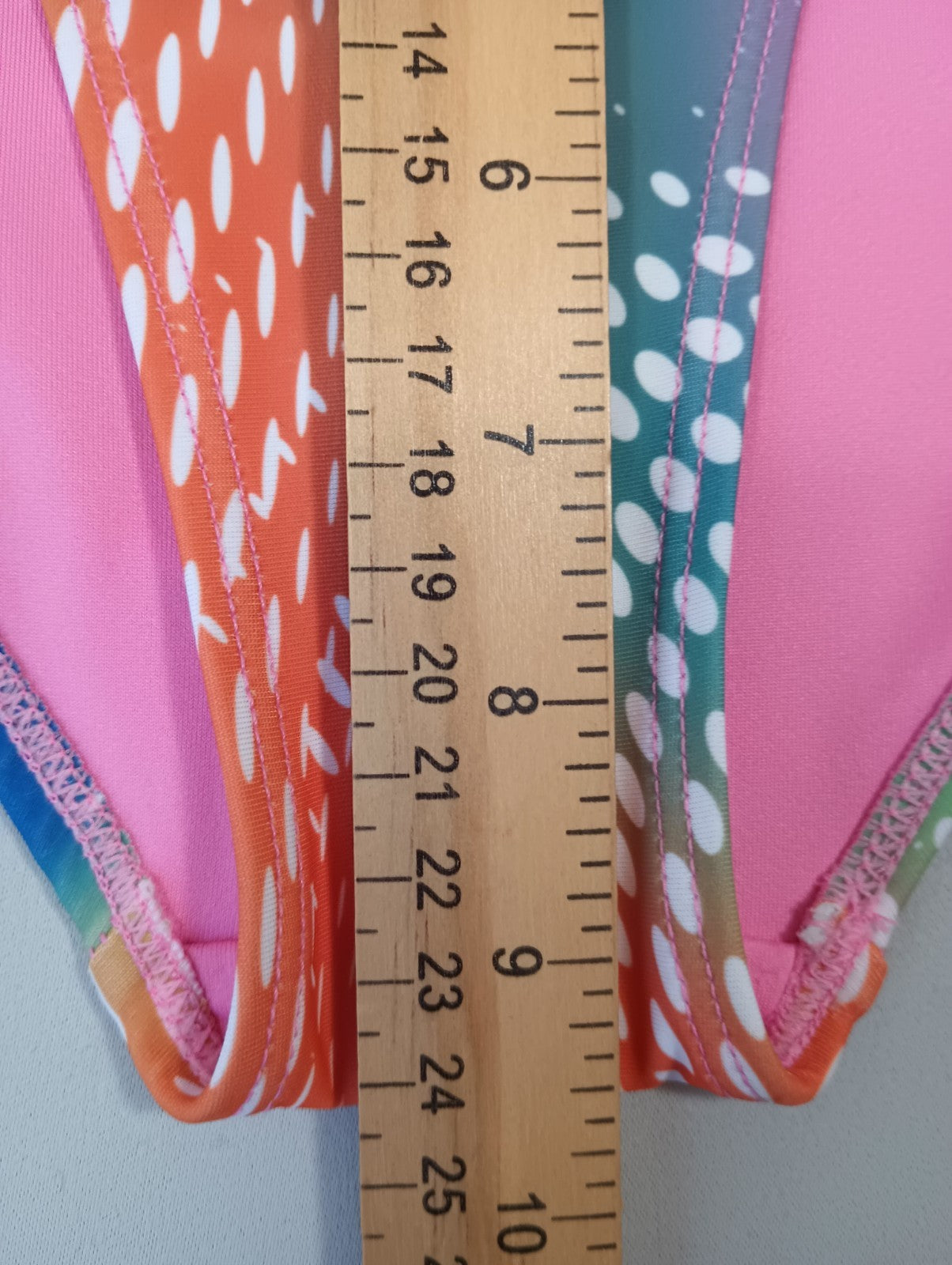 Fubu Forever 21 Large Swim Bikini Bottoms Neon Space Flow Hygienic Liner