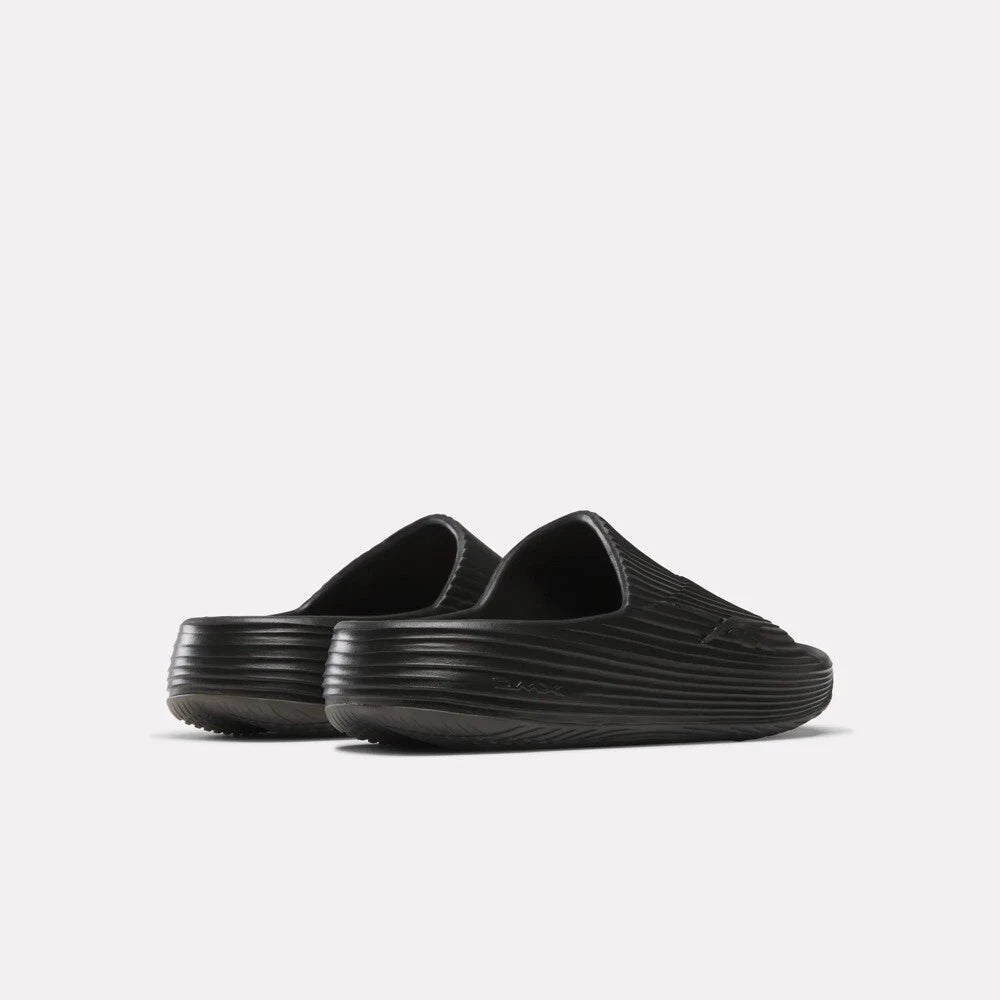 Men Reebok DMX Recovery Slip On Slides Sandals Black 100209351 Running Athletic - image 10