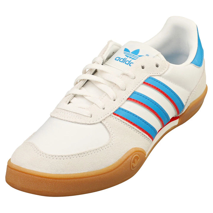 adidas Squash Indoor Mens Casual Sneakers in White Blue - 6 US - image 1