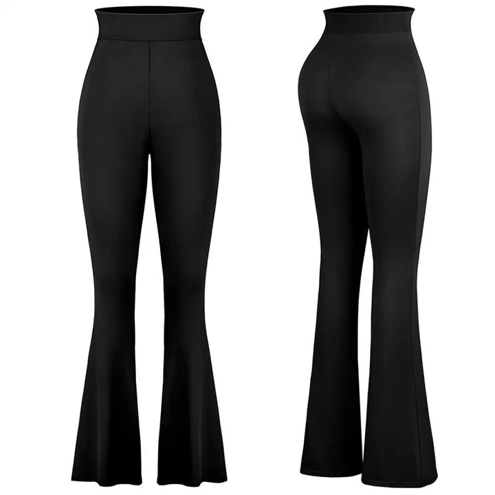 Women Yoga Flare Pants Long Leg Casual Leggings Dancing Fitness Workout Gym Slim