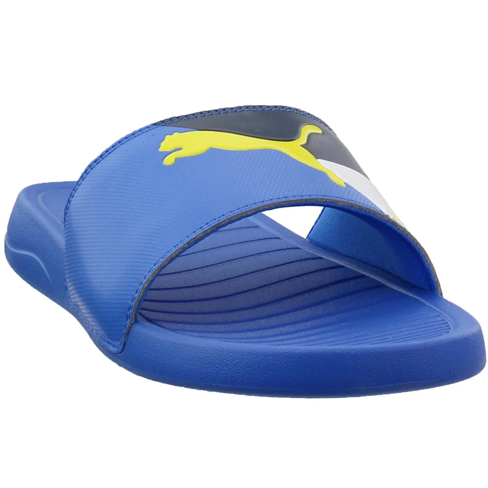 PUMA Popcat 20 Bold Slide Mens Blue Casual Sandals 372628-02 - image 2