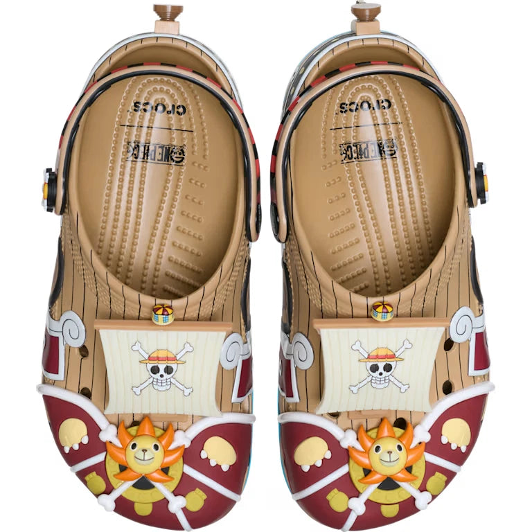 crocs ONE PIECE Thousand Sunny Classic Clogs Multi 212126 Unisex Japan New - image 2